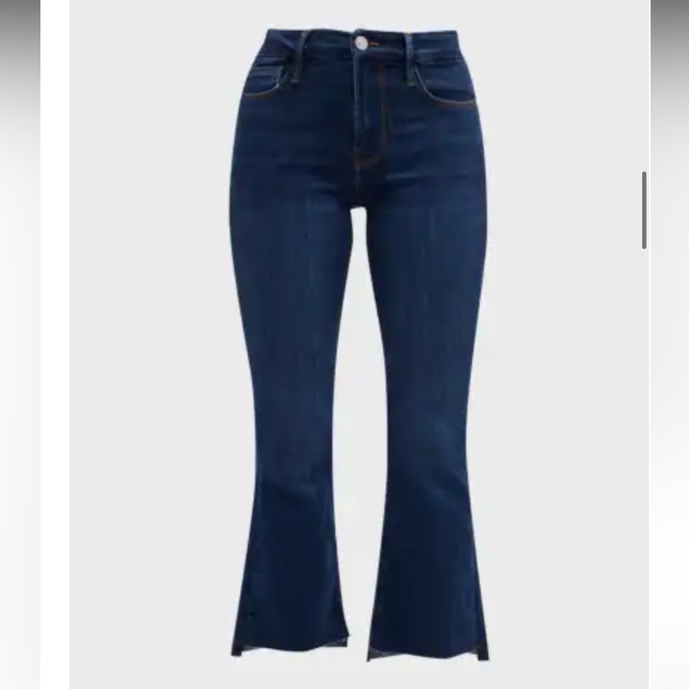 Women’s FRAME Le Crop Flare Denim Jeans - Size 25